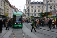 Die Straßenbahn in Graz