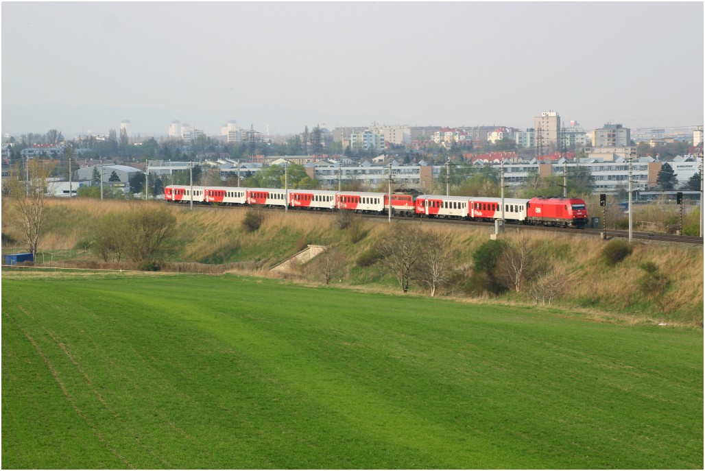 Die Südbahn bei Mödling