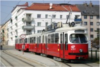 Die Straßenbahn in Wien